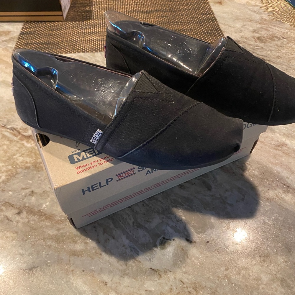 BOBS from Skechers Black Flats
